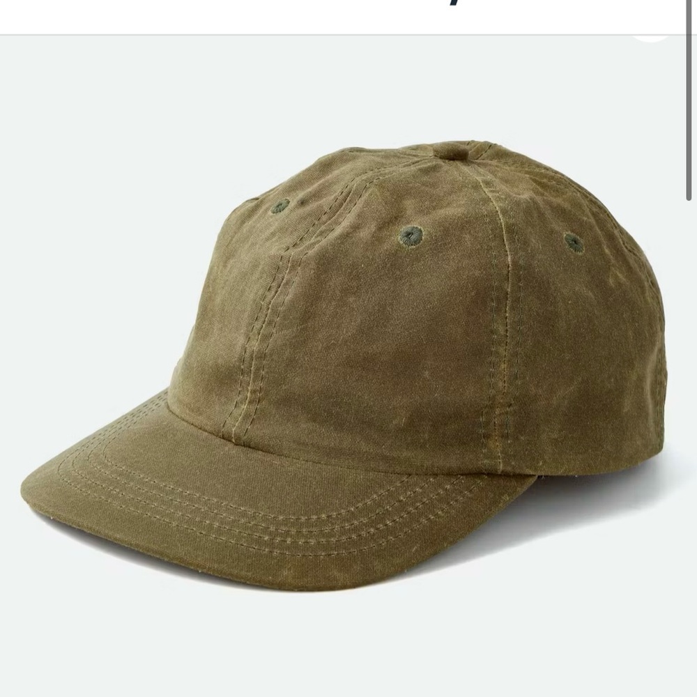 Huckberry Waxed Canvas 6-panel Hat Olive